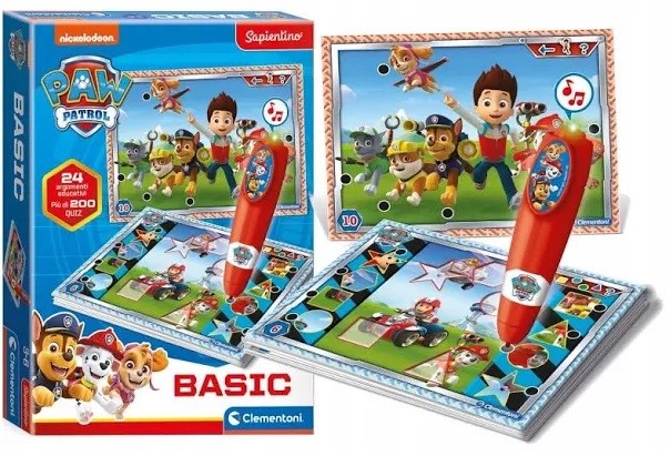 Spoločenská hra Paw Patrol Clementoni s kvízom